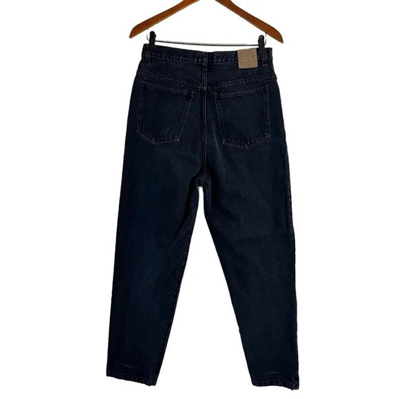 Jennifer Moore Petites Gray Denim Jeans Size 14 High Waist Mom Fit 100% Cotton - Picture 2 of 10